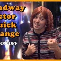 Broadway actors when our mics are on/off (HAIRSPRAY) #shorts