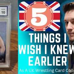 5 Things I Wish I Knew Earlier Collecting Wrestling Cards (5 Tips)