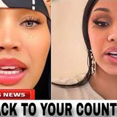 Nicki Minaj Gets Her FINAL WARNING After From Cardi B, Remy Ma And Others Over MAGA Association 