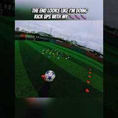 THE ENDING IS CRAZYYY😳😳😳 #football #soccer #footballskills #gopro #pov #shorts #viral #sports