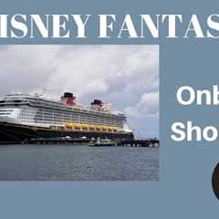 Disney Cruise Vlog/Onboard Shopping/Disney Fantasy