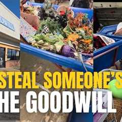 I took someone's cart at Goodwill Outlet bins • Thrift with me • thrifting for resale and home decor