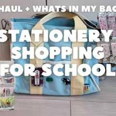 Tokyo Stationery Shopping for language school supplies + Whats in my bag [Tokyo Diaries #10]