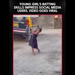 Young Girl's Batting Skills Impress Social Media Users; Video Goes Viral