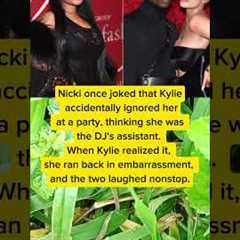Nicki once joked that Kylie accidentally ignored her at a party #hollywoodbuzz #english #nickiminaj