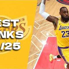 LeBron James Best dunks of 24/25 season