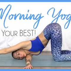 15 Minute Morning Yoga Full Body Stretch To Feel Your Best | Yoga For Overall Health