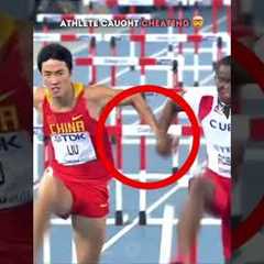 He got Caught Cheating 😡 | #athletics #athlete #reaction #crazy