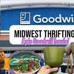 Epic Midwest Thrift Trip! Several Goodwills & Attic Window Thrift 