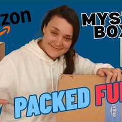 I Bought Two Very Heavy Amazon MYSTERY BOXES for $100