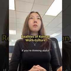 Realities of Korean Work Culture