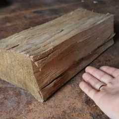 This is a COOL thing made from an ordinary log!!! You can't buy this in a store!!! DIY