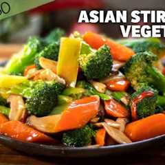 Asian stir fried vegetables