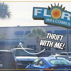 Thrift With Me at the Goodwill Bins Outlet in SUNNY FLORIDA! Thrifting to Resell Online #reselling