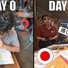 I Learned Japanese For 14 Days — Then Tested It in Japan 🇯🇵