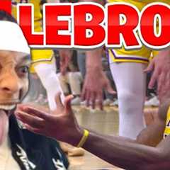 FLIGHTREACTS X LEBRON JAMES FUNNIEST MOMENTS!