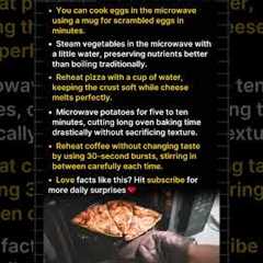 Microwave Hacks That Actually Work