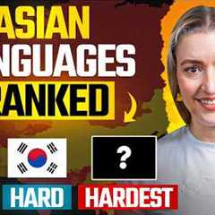 The Easiest and Hardest Asian Languages to Learn
