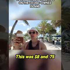 SHIP-OWNED ISLAND SHOCKER! Paying $11 for Coffee & Navigating Rough Seas! 🤯