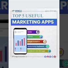 Top 5 Useful Marketing Apps - Prime IT Solutions