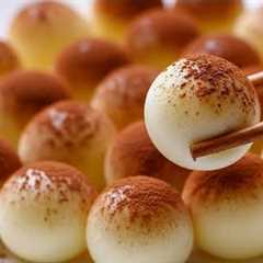 Sweet Milk Balls - Amazing Easy Dessert Recipe in 10 minutes! No oven! No gelatin!