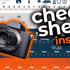 The Only Photography Cheat Sheet You'll Ever Need