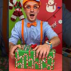 LET'S Unwrap Presents 🎁🎁 on Christmas Morning with Blippi! #blippi #shorts