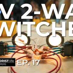 How to 12V 3-Way Switches (to Control Camper Van Lights from two locations)