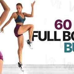 60 MIN FULL BODY CARDIO HIIT Workout - INTENSE BURN FAT FAST At Home | No Equipment - No Repeats
