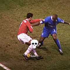 Young Ronaldo destroying defenders 🥶 #cristiano #ronaldo #football #shorts #edit #fyp #manutd #cr7