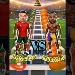Ronaldo vs Lebron James |  #fifa #messi #football@cristiano @MrBeast @lebronjamescom