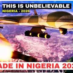 NIGERIA SHOCKS THE WORLD WITH IT'S NEW AMBITIOUS HI-TECH ATTACK MILITARY DRONE - 2026.