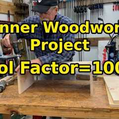 Really Cool Beginner Woodworking Project|Easy Beginner Woodworking