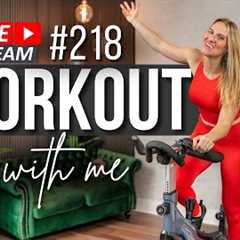 LIVE Indoor Cycling Workout! | 55-minute Indoor Cycling Class + ENCORE!