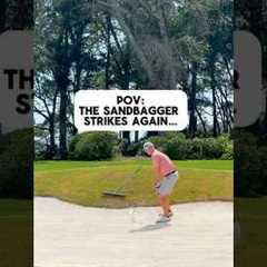 We all know a sandbagger #golf #golfswing #golfing #golfer #golflife #fun #friends #sports