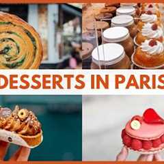 26 Must have Desserts to eat in Paris | Frasier, Eclair, Crepes, Praluline and more