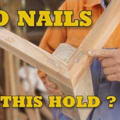 How Traditional Wood Joinery Works Without Using Nails - Can This Wood Joint Really Hold ?