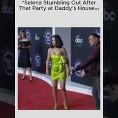 Selena Stumbling Out After That Party at Daddy”s House .#SelenaGomez #Daddy