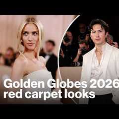 Watch Live! Celebrities arrive at the 2026 Golden Globes