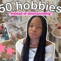 HOBBIES TO START IN 2026 *no more doomscrolling* 🌟 cool, fun, & creative