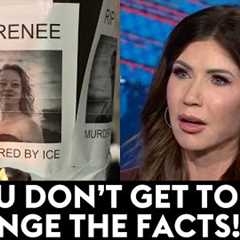 Things Heat Up Fast When Kristi Noem Is Grilled On Facts Of Minneapolis Shooting By Reporter