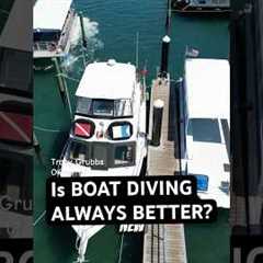 Should boat diving be a part of Scuba Certification? 🛟🤿🛥️ #scubadiving #boatdiving #divetravel