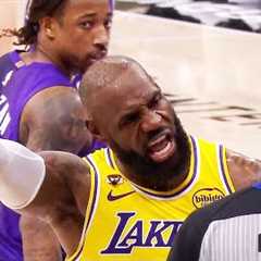 LeBron James CAN’T Believe the No-Call on This Layup 😤
