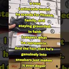 Mario Lopez has a sneaker brand!!🫨#mariolopez #sneakerjunkies #shopping