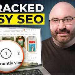 I Cracked Etsy SEO: Rank Faster with This Free Method
