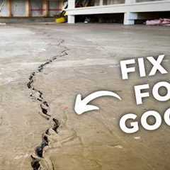 How To Permanently Repair A Garage Floor Crack