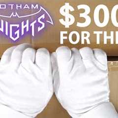 $300 Gotham Knights Collector's Edition Unboxing + Press kit (RTX 4090 / PS5 Gameplay)