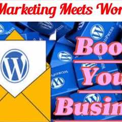 WordPress+Email Marketing=Boost your site|Increase Sales with WordPress Email Marketing#technology