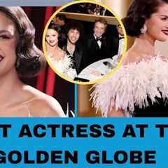 Selena Gomez win female actor motion photo' musical and comedy at the Golden globes 2026