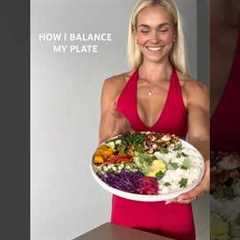 Nutrition can seem overwhelming sometimes so here is a simple way to structure your meals 🥗🍓